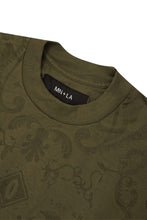 Load image into Gallery viewer, &quot;ORNATE&quot; LONGSLEEVE TEE IN OLIVE
