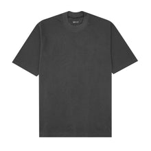 Load image into Gallery viewer, WAFFLE WEAVE OVERSIZED TEE IN CHARCOAL GREY
