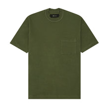 Load image into Gallery viewer, POCKET BOX TEE V4 IN MOSS GREEN
