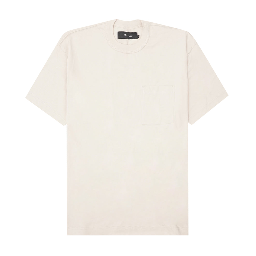 POCKET BOX TEE V4 IN OAT