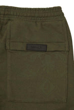 Load image into Gallery viewer, &quot;ORNATE&quot; SWEATSHORTS IN OLIVE
