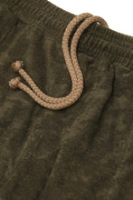 Load image into Gallery viewer, TOWEL TERRY ROGUE PANTS IN OLIVE
