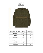 Load image into Gallery viewer, &quot;ORNATE&quot; LONGSLEEVE TEE IN OLIVE
