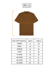 Load image into Gallery viewer, PIQUE OVERSIZED TEE IN RUST
