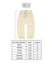 Load image into Gallery viewer, SHINOBI PLEATED ROGUE PANTS IN BONE
