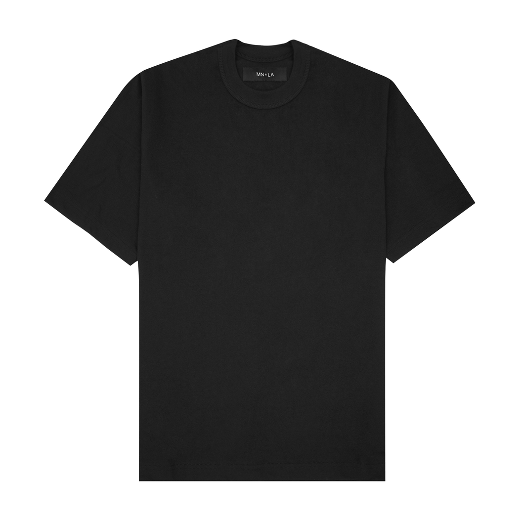 ANTHRACITE PIQUE OVERSIZED TEE V3